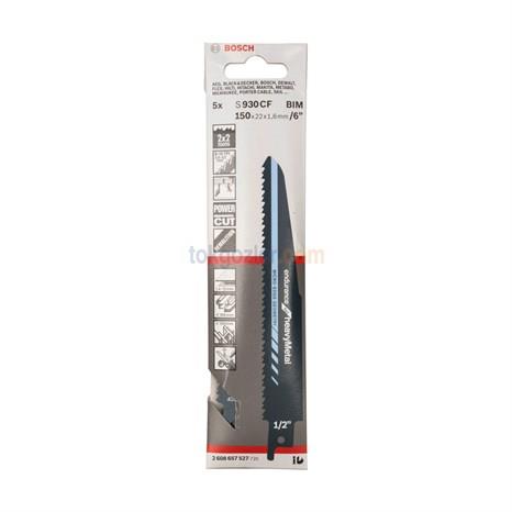 Bosch S 930 CF Endurance for Heavy Metal 5li Metal Tilki Kuyruğu Testere Bıçağı