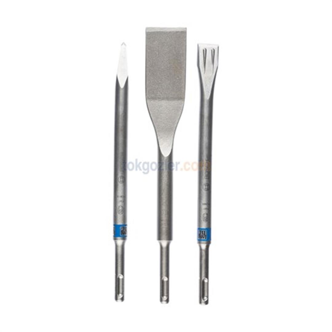 Bosch SDS-Plus Sivri Yassı Fayans Keski Set