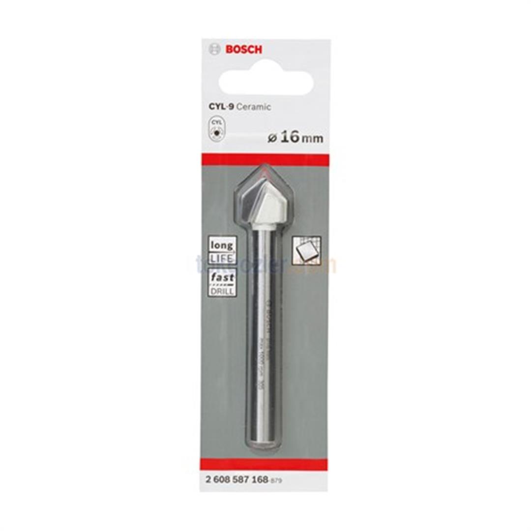 Bosch Seramik Fayans Matkap Ucu CYL-9 Ceramic 16x90 mm
