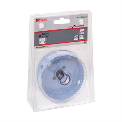 Bosch Sheet Metal Panç - Delik Açma Testeresi 83 mm