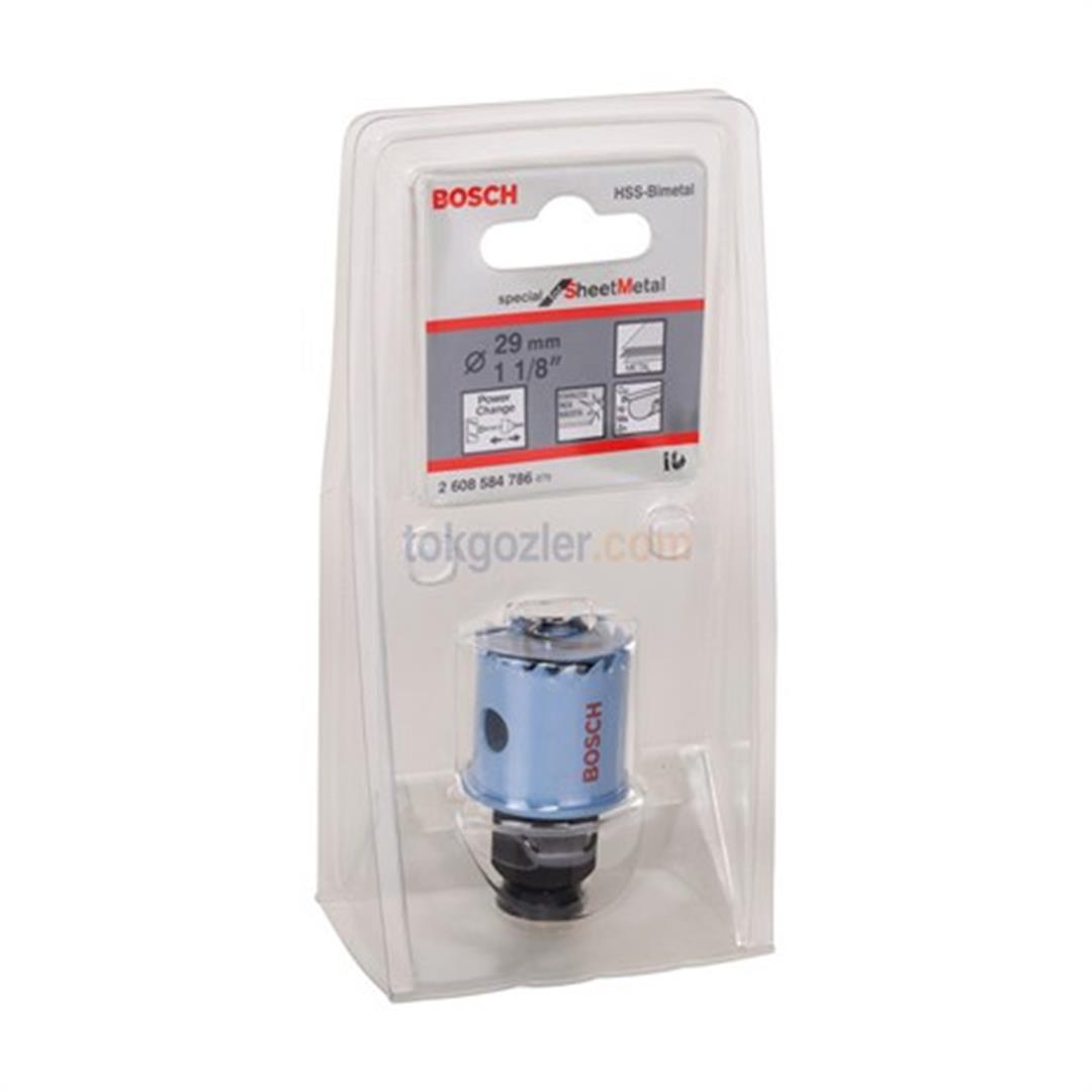 Bosch Sheet Metal Panç - Delik Açma Testeresi 29 mm