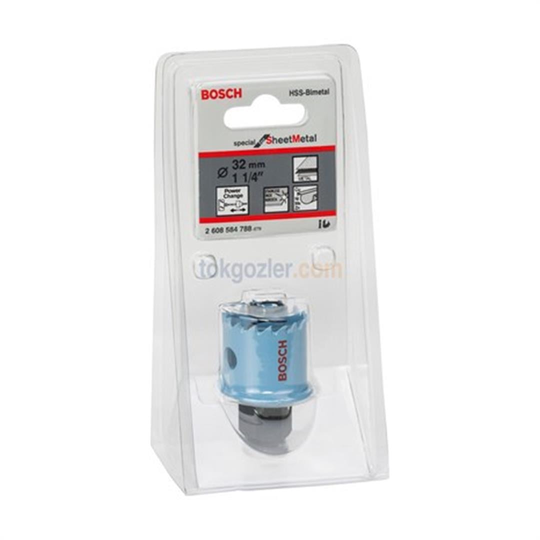 Bosch Sheet Metal Panç - Delik Açma Testeresi 32 mm