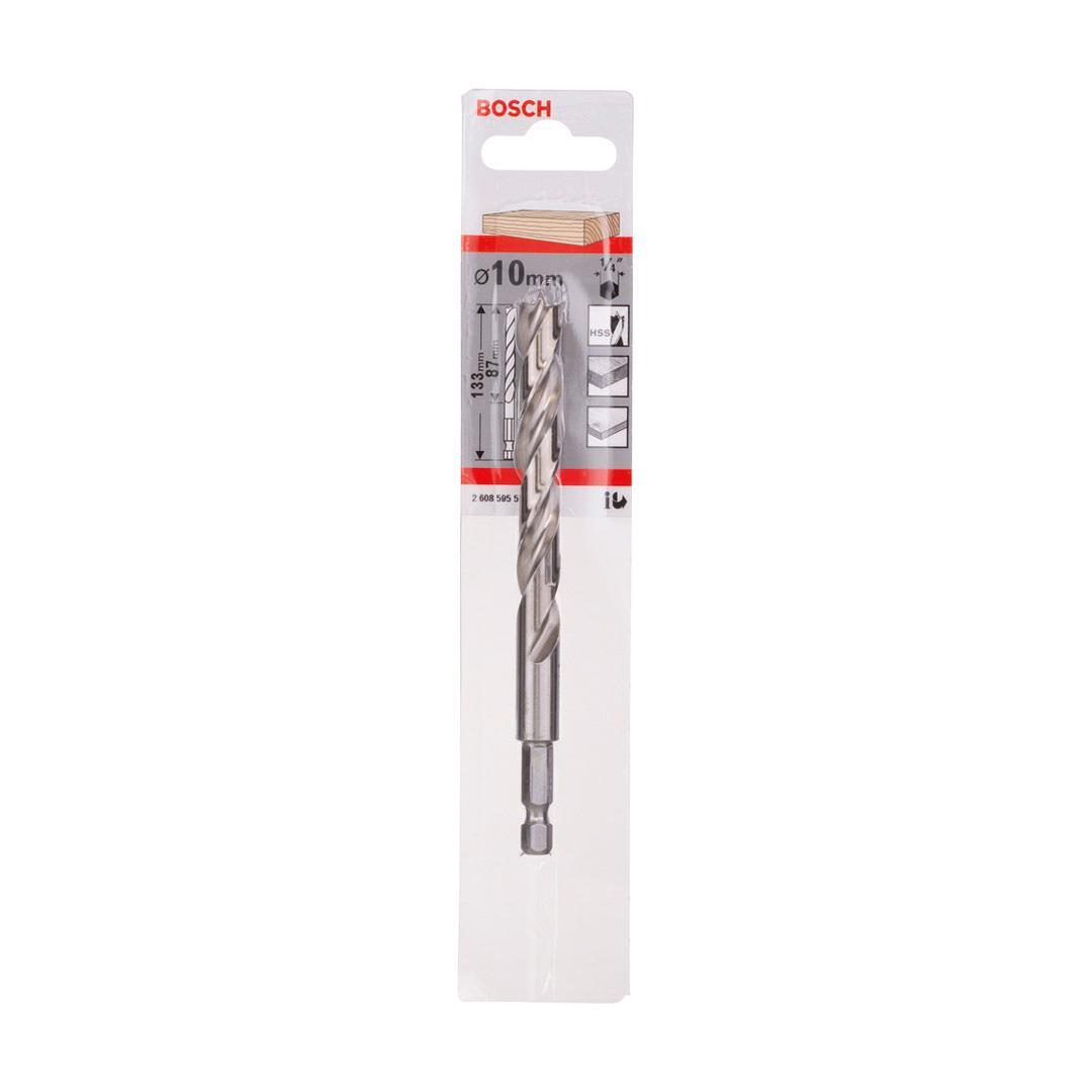 Bosch Spiral Ahşap Matkap Ucu 10x133 mm 1/4