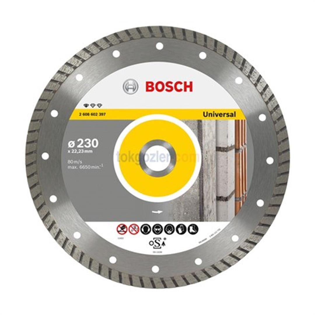 Bosch Standard for Universal Turbo Elmas Kesme Diski 230 mm
