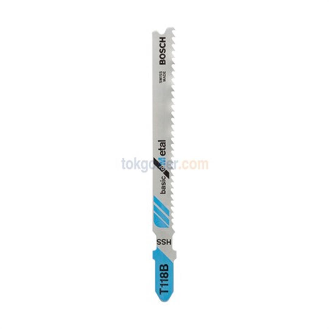 Bosch T 118 B Basic for Metal 5li Metal İçin Dekupaj Testeresi Bıçağı