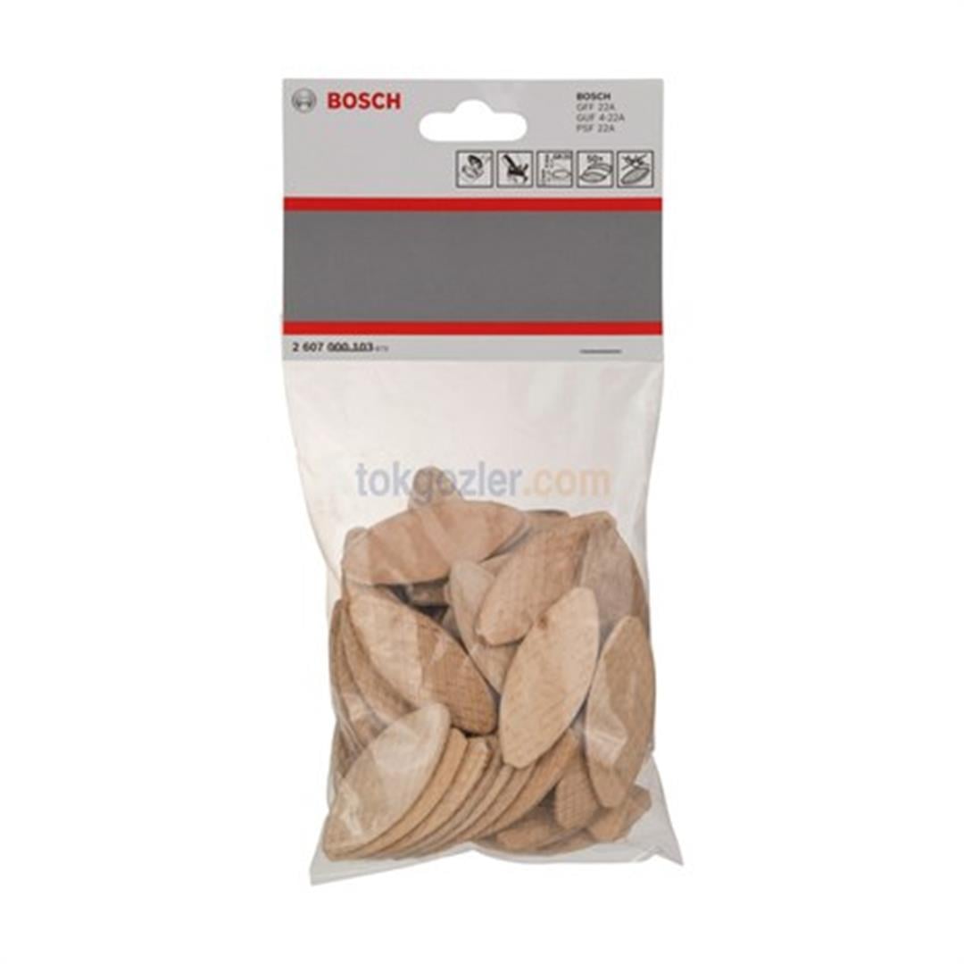Bosch Yassı Dübel GR 20 60x23x4 mm 50li
