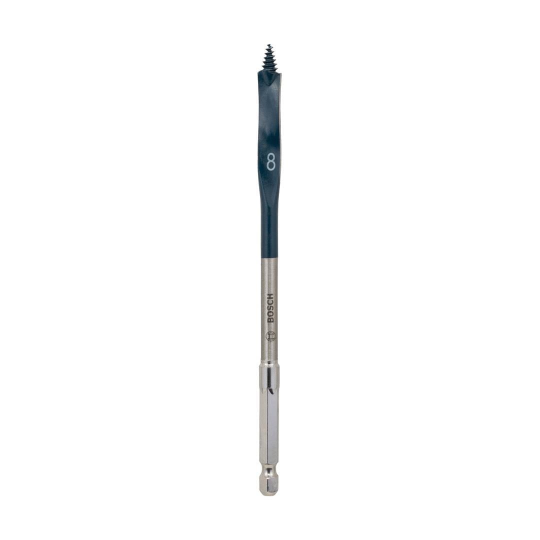Bosch Yassı Freze Matkap Ucu Self Cut Speed Altıgen 8x152 mm
