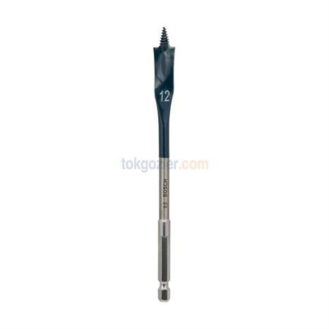 Bosch Yassı Freze Matkap Ucu Self Cut Speed Altıgen 12x152 mm