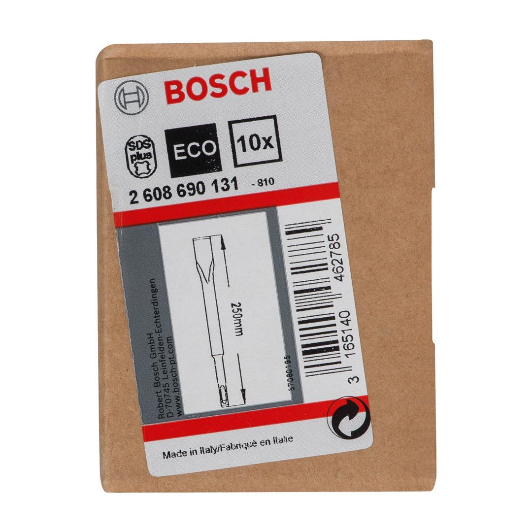 Bosch Yassı Keski SDS-Plus 250x20 mm 10lu