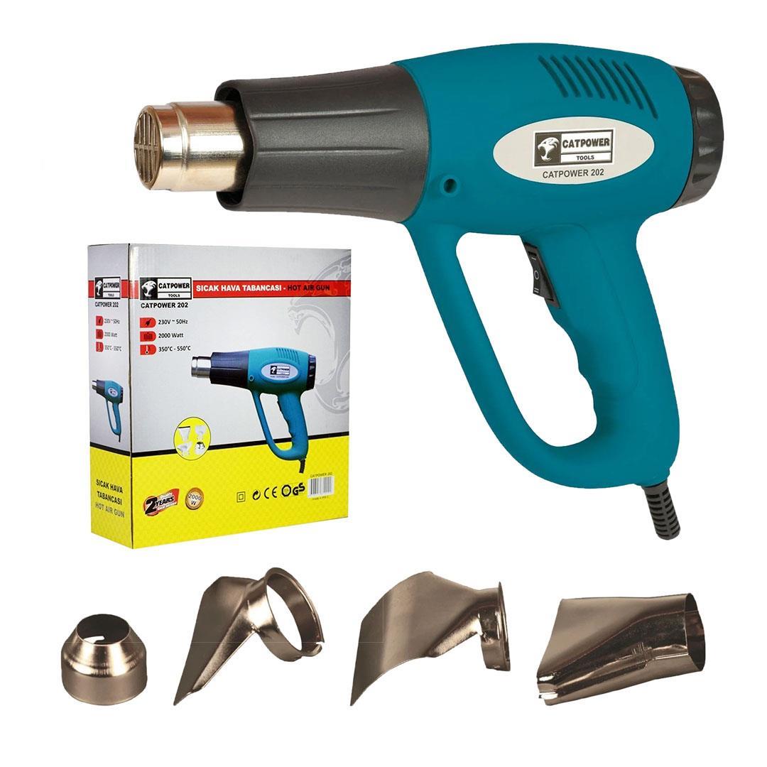 Catpower 202 Sıcak Hava Tabancası 2000 Watt