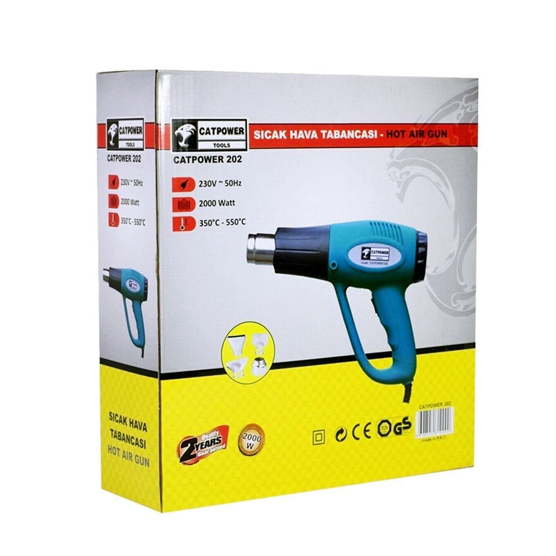 Catpower 202 Sıcak Hava Tabancası 2000 Watt