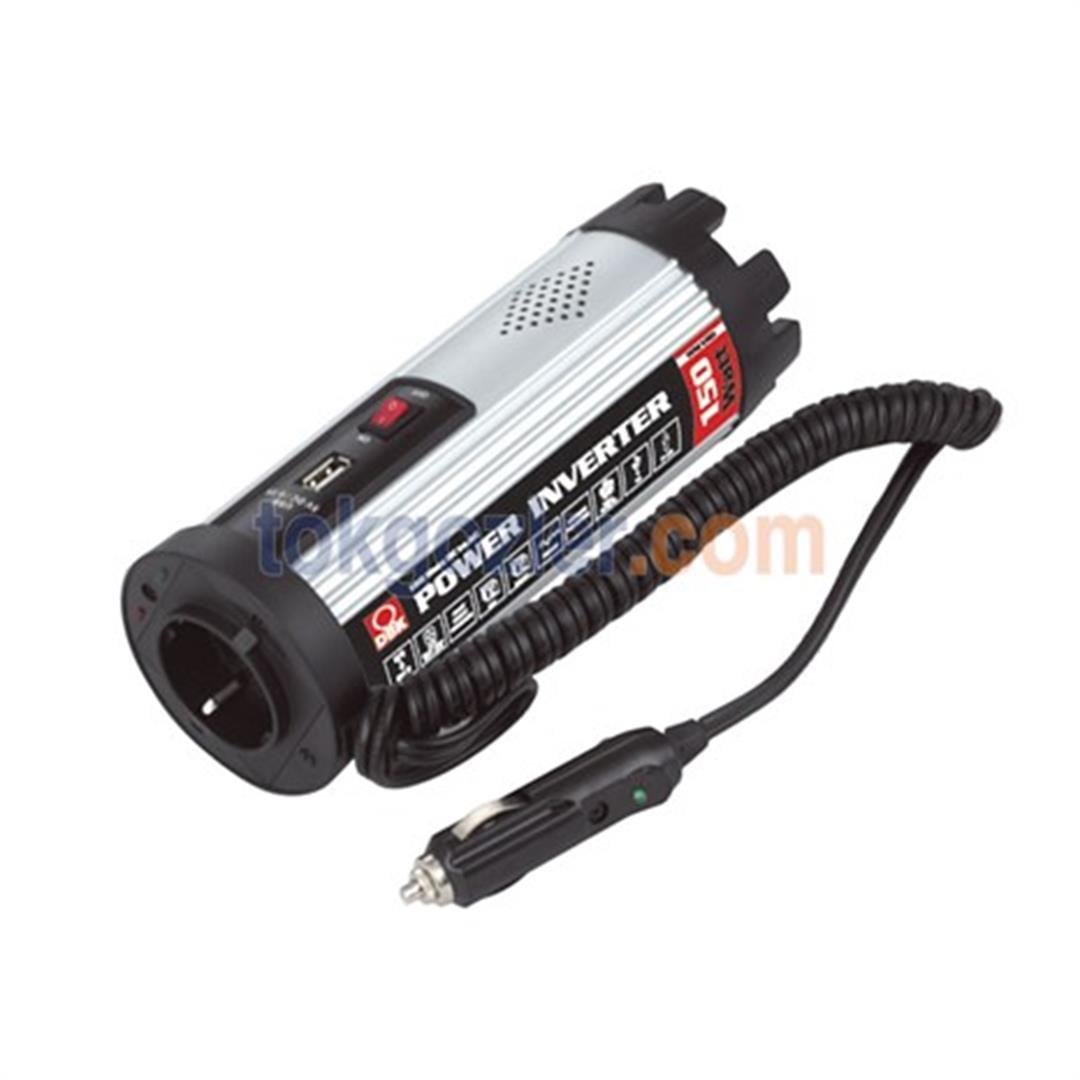 DBK WM 150 - 150 Watt 12-230 Volt USB'li Dönüştürücü İnvertör