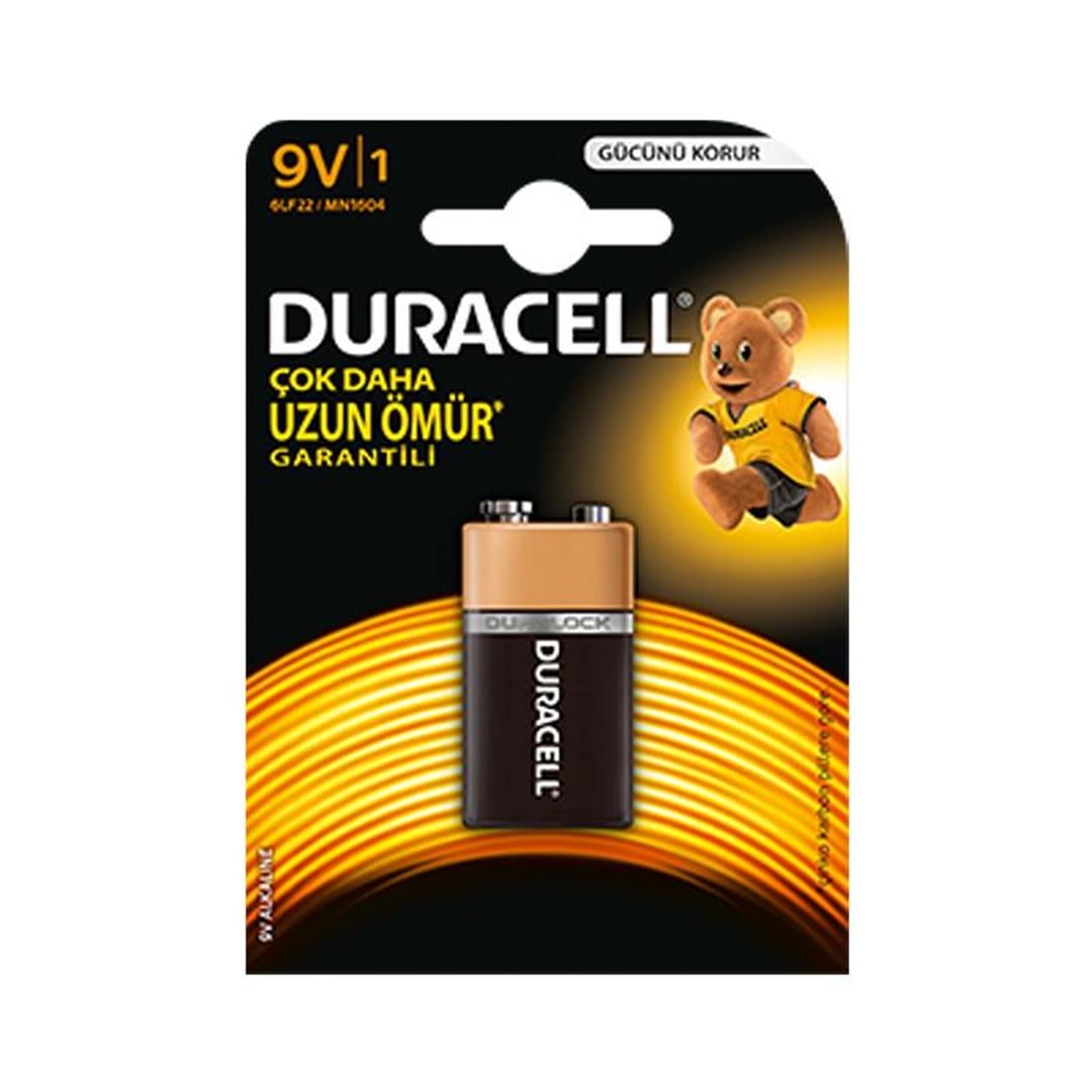 Duracell 9V Alkalin Pil