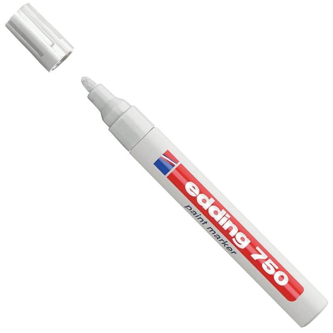 Edding 750 Markalama Kalemi- Beyaz