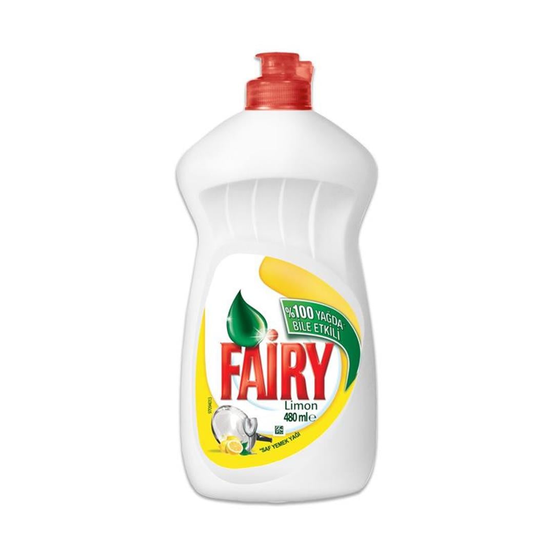 Fairy Sıvı Bulaşık Deterjanı Limon 480 ml.