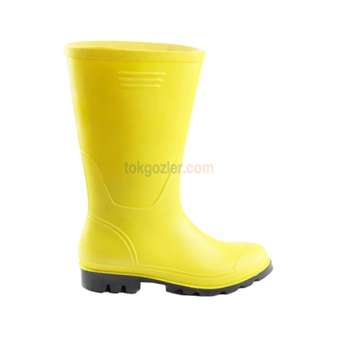 Gezer PVC Sarı Çizme Uzun Boy - 42 Numara