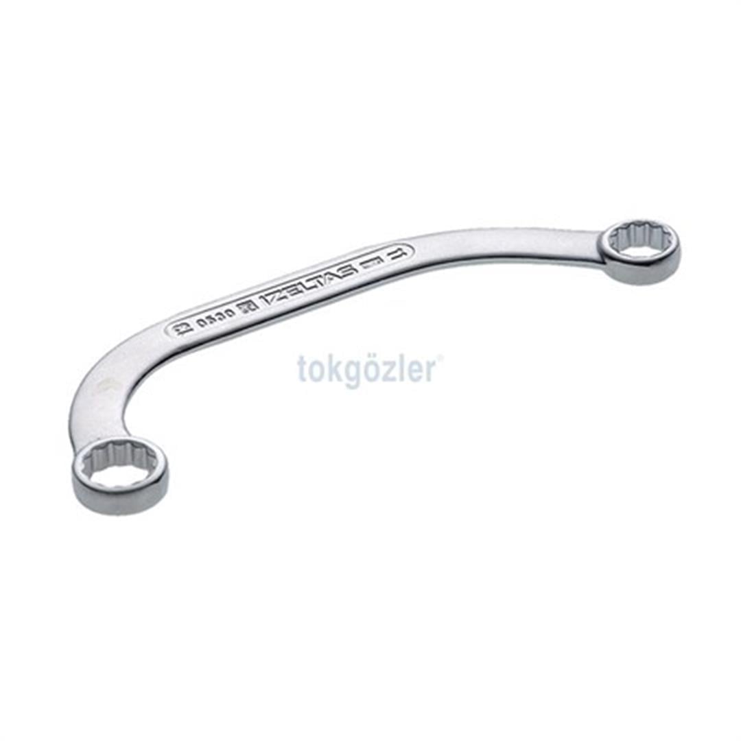 İzeltaş 0530 Yarım Ay Anahtar Yıldız İki Ağız 15x17 mm