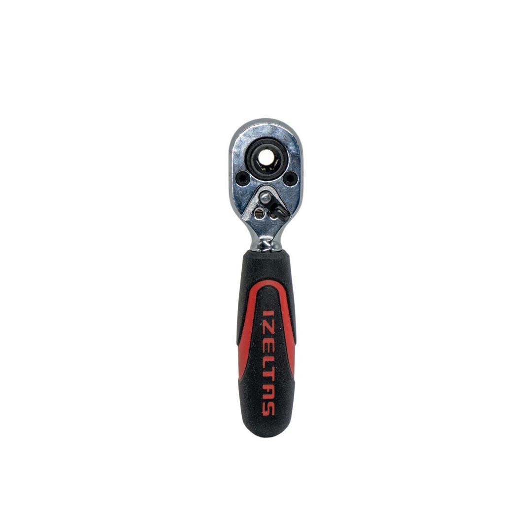 İzeltaş 1507062110 1/4” Lokma/Bits Tutuculu Cırcır Kolu (72 Diş)