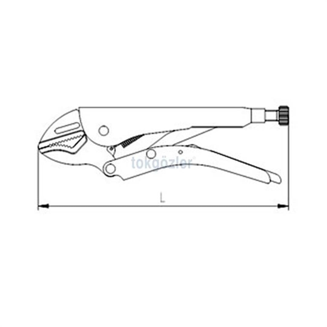 İzeltaş 2510 Special Ayarlı Pense 250 mm