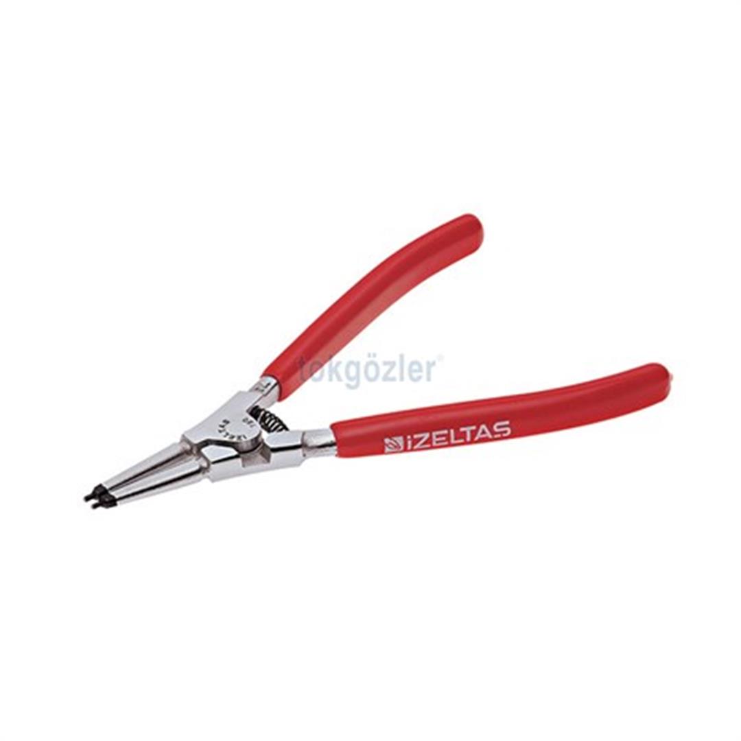 İzeltaş 3301 Dış Segman Pensesi (Yaylı Düz) 180 mm
