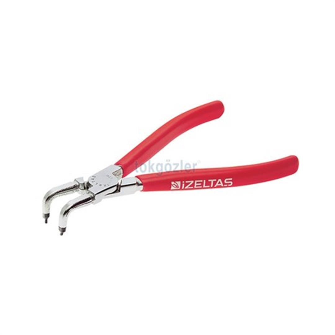 İzeltaş 3331 İç Segman Pensesi (Yaysız Eğri) 210 mm
