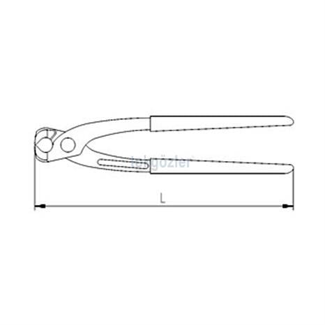 İzeltaş 3830 Betoncu Kertepeni PVC İzoleli 250 mm