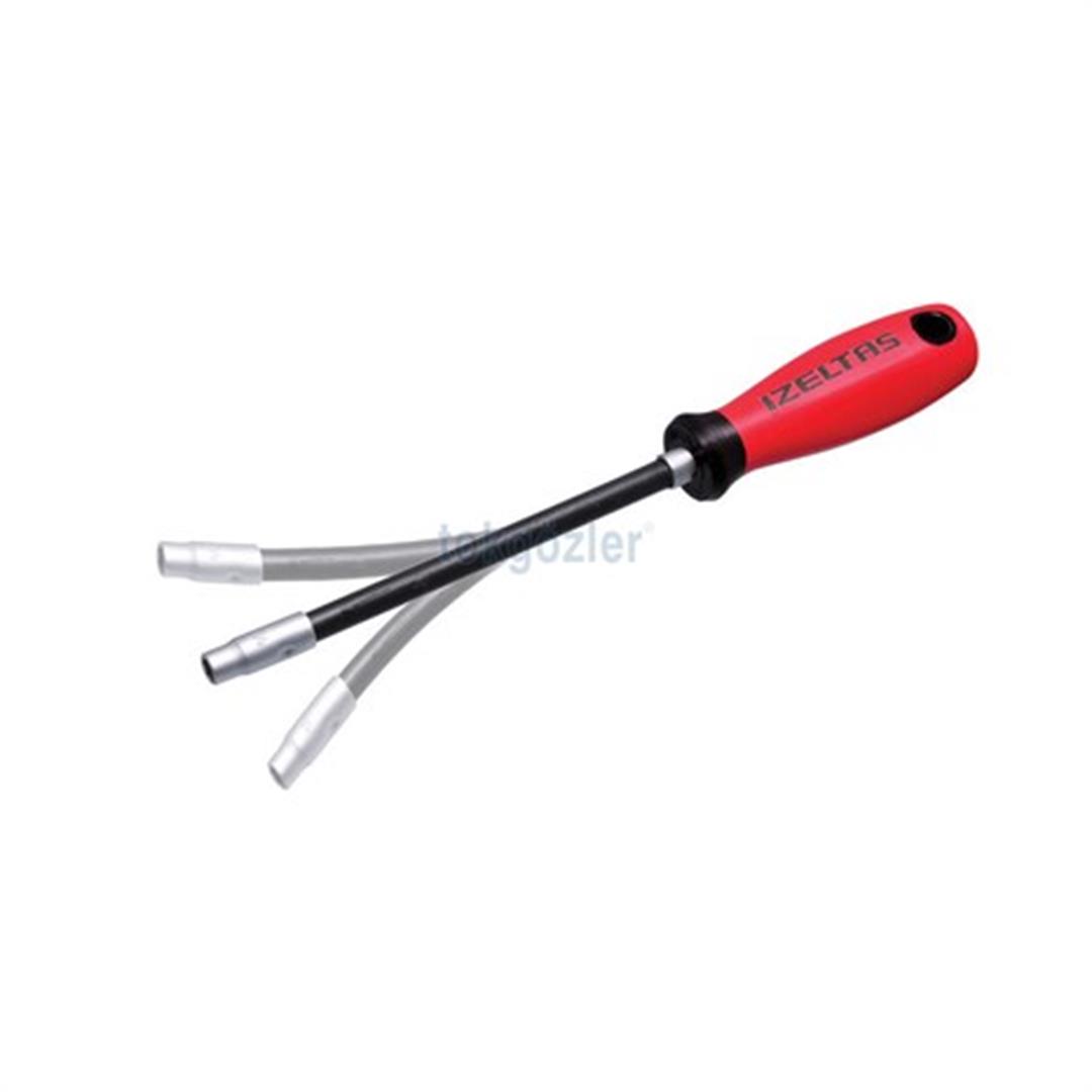 İzeltaş 4788 Manyetik Bits Tutucu Tornavida Flexible 6.3x160 mm