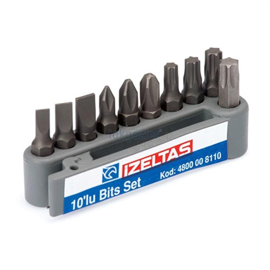 İzeltaş 4800 10'Lu Bits Uç Seti 25 mm