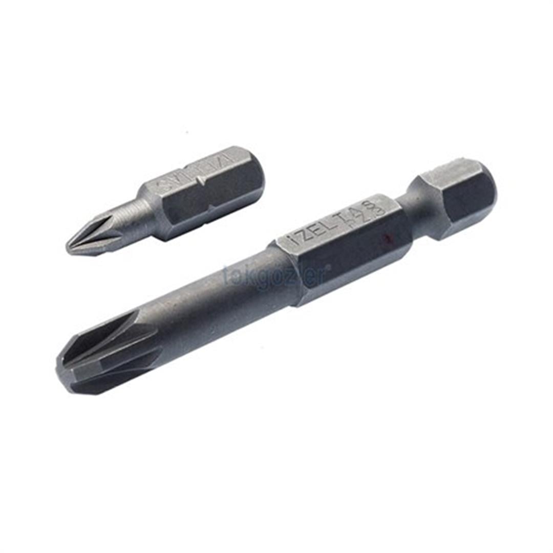 İzeltaş 4825 Pozidriv Bits Uç Pz2 25 mm