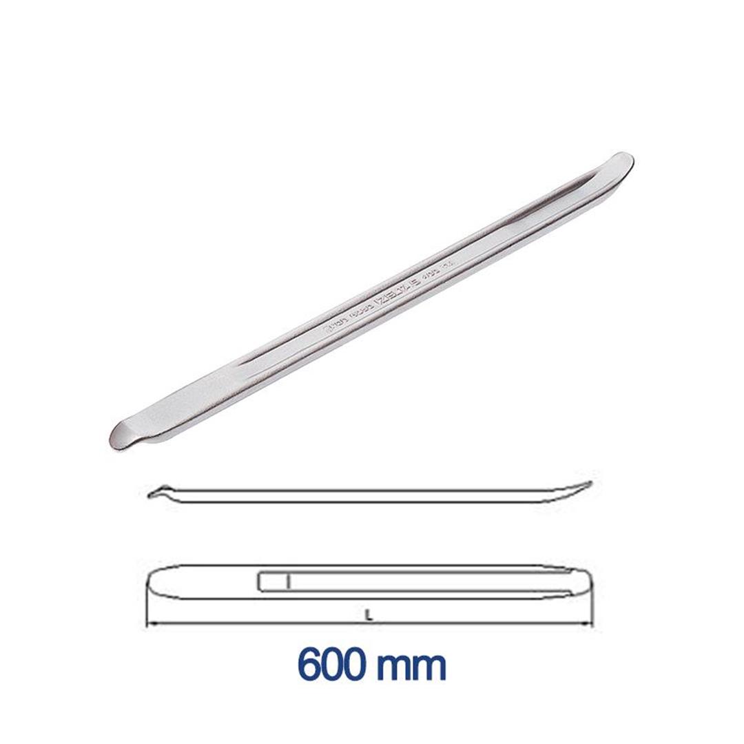 İzeltaş 6350 Levye Oluklu Krom Kaplı 600 mm
