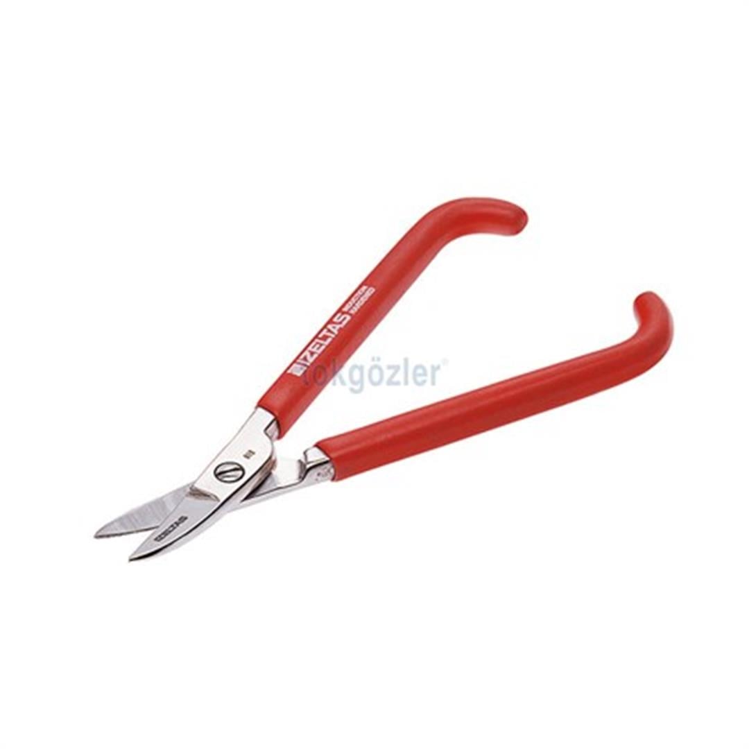 İzeltaş 6801 Kuyumcu Makası (Eğri) 180 mm