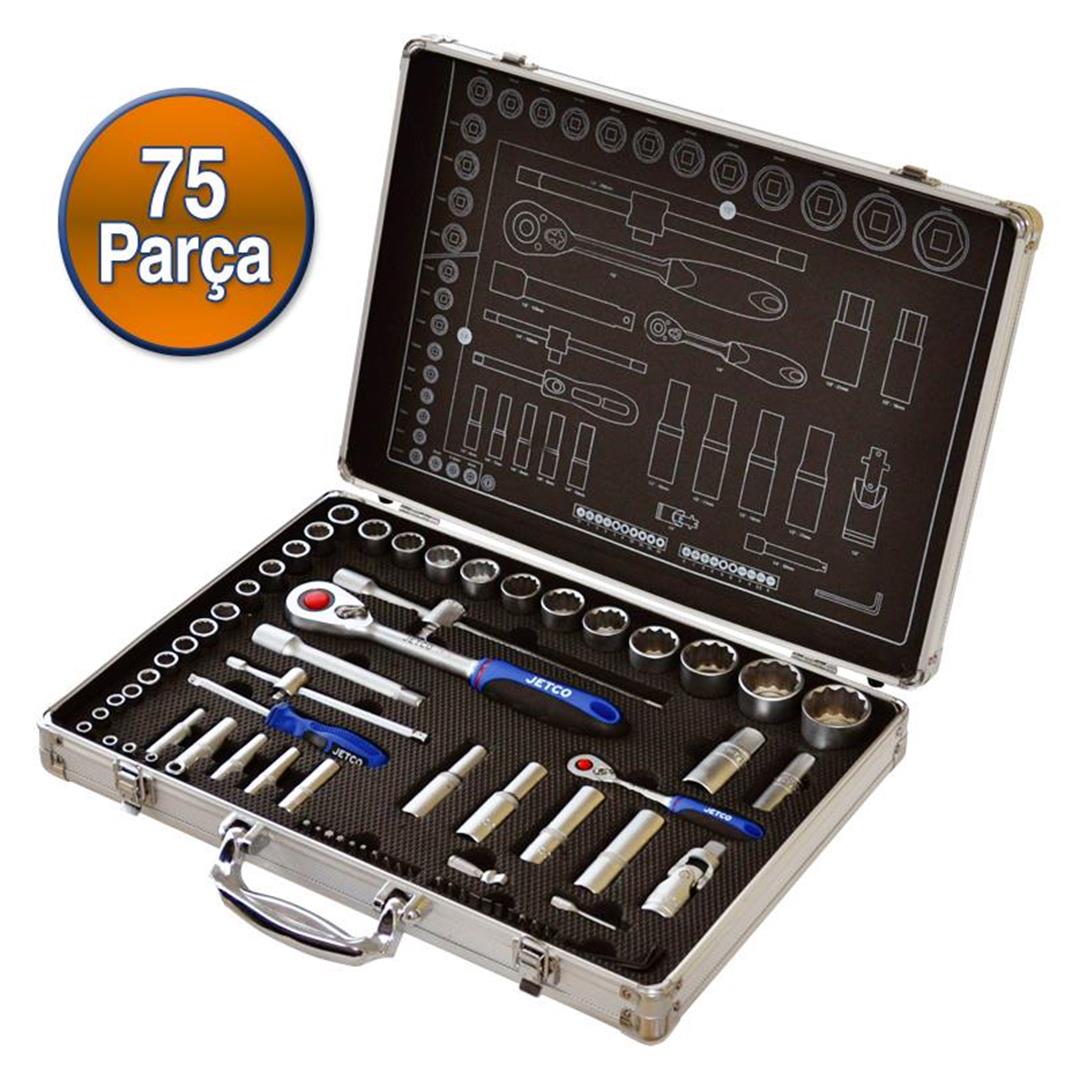 Jetco Lokma Takımı - 75 Parça (JTB-75 L)