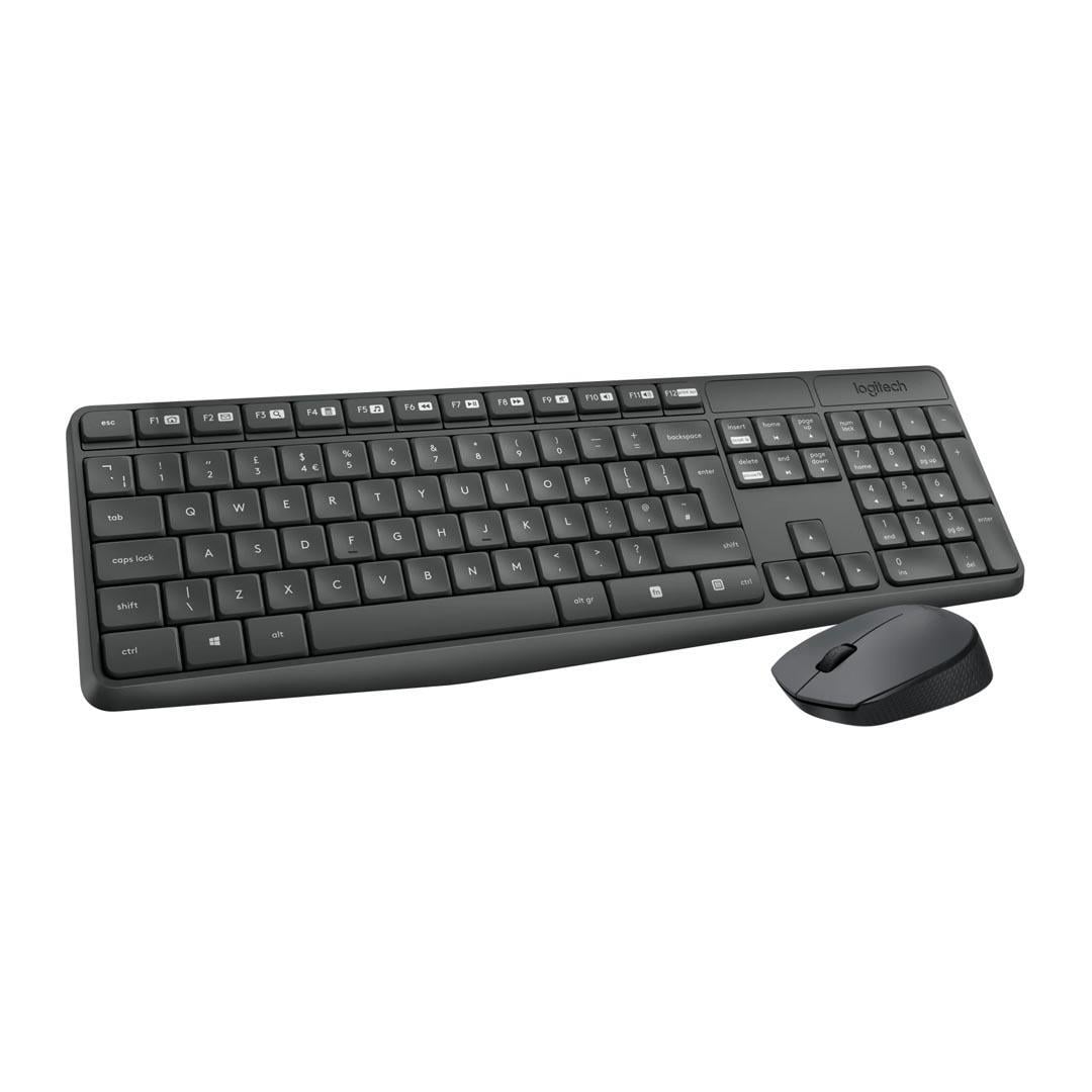 Logitech MK235 USB Alıcılı Kablosuz Türkçe Q Klavye Mouse Seti