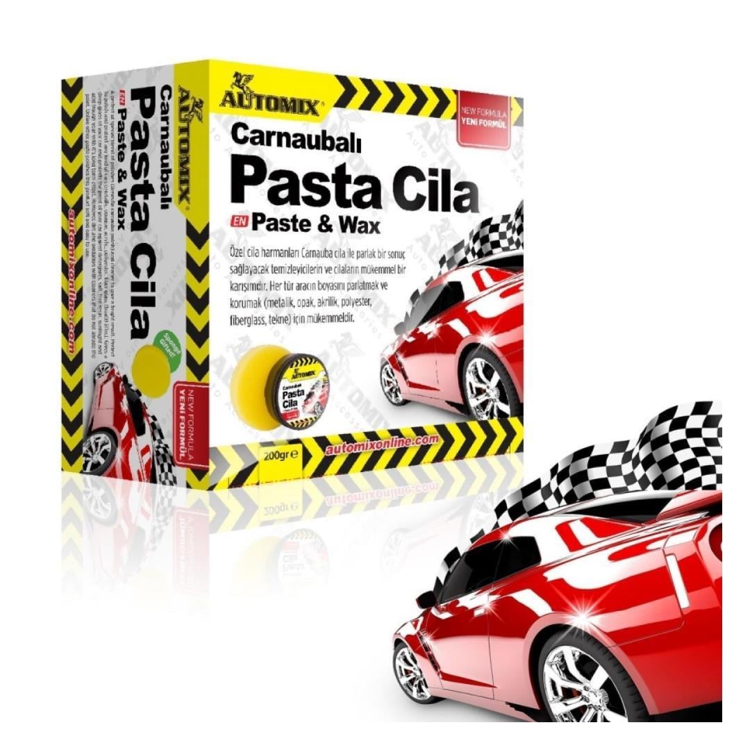 Automix 25250 Carnaubalı Pasta Cila Kutulu
