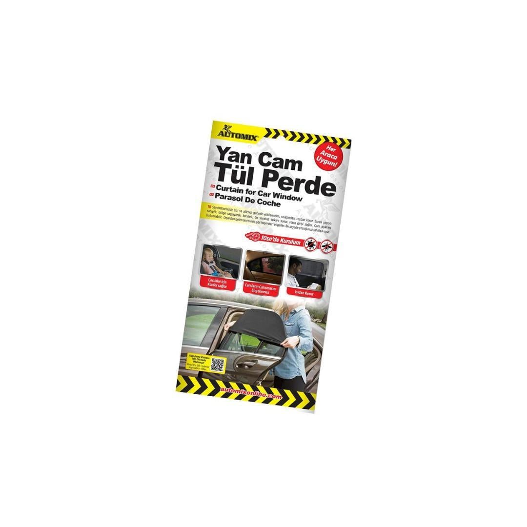 Automix 44817 Oto Yan Cam Tül Perde