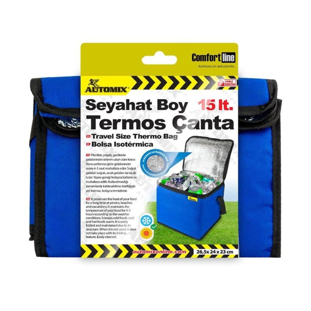 Automix 44841 Seyahat Boy Termos Çanta 15 lt