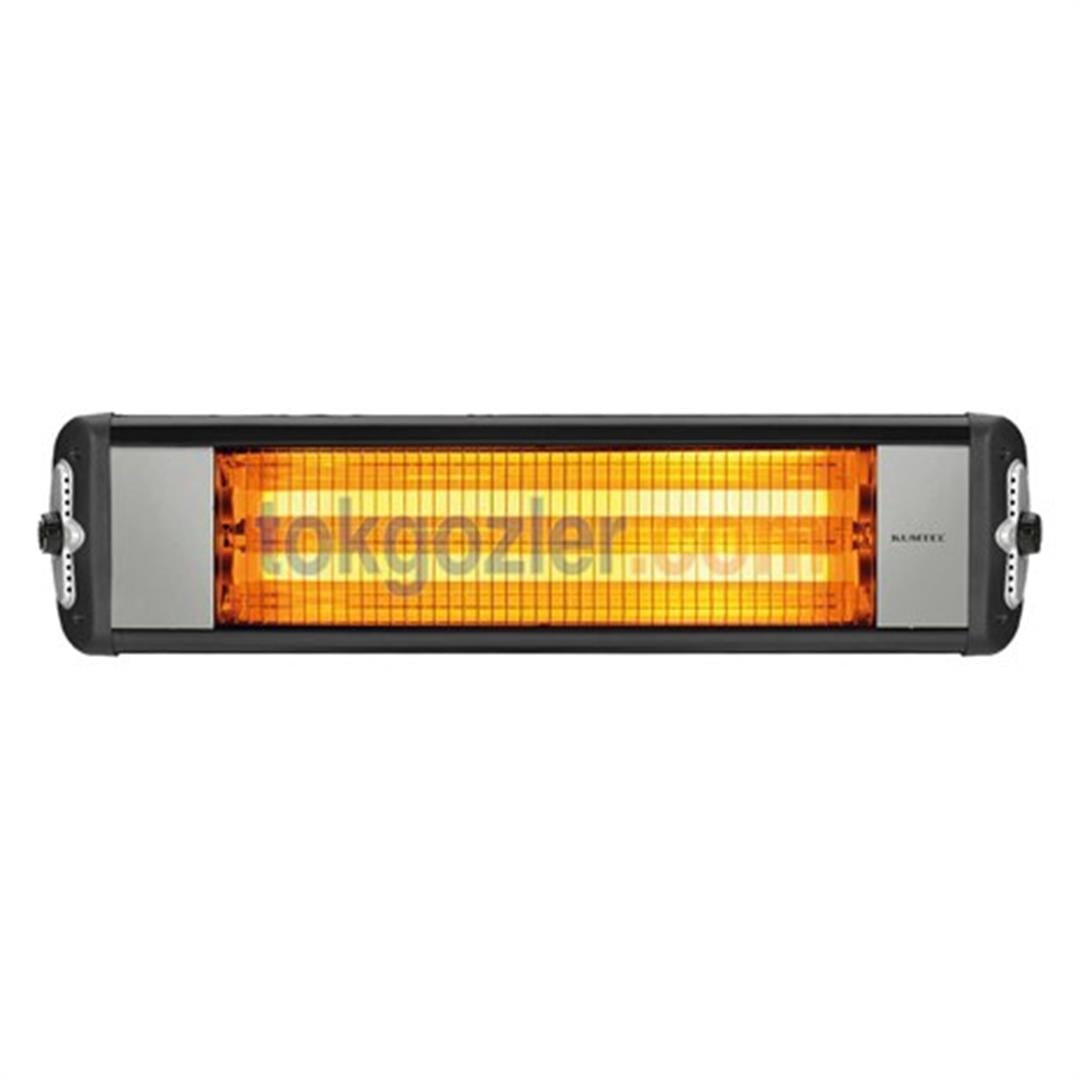 Kumtel Dx-25 Twinray Duvar Tipi Çift Flamentli İnfrared Isıtıcı 2500 W