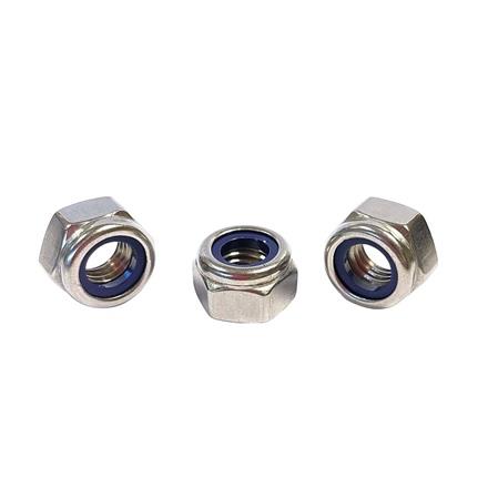 M4 DIN 985 A2 Paslanmaz Inox Fiberli Somun