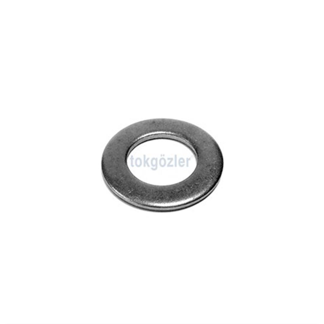 M6 DIN 125 A2 Paslanmaz Inox Düz Pul