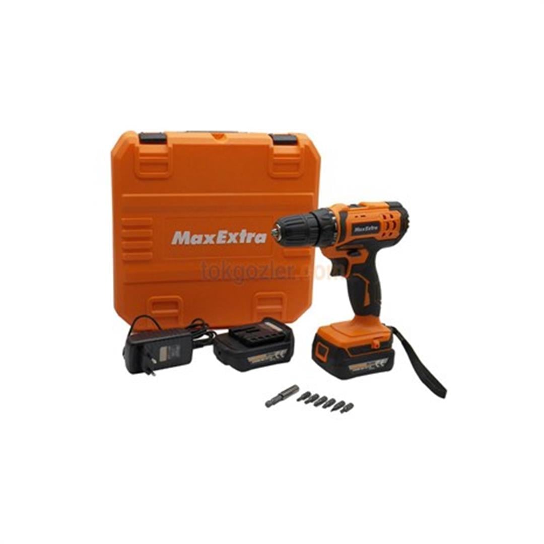 Max-Extra MX 1450 Çift Akülü Matkap Vidalama 14V 1.5Ah Li-ion