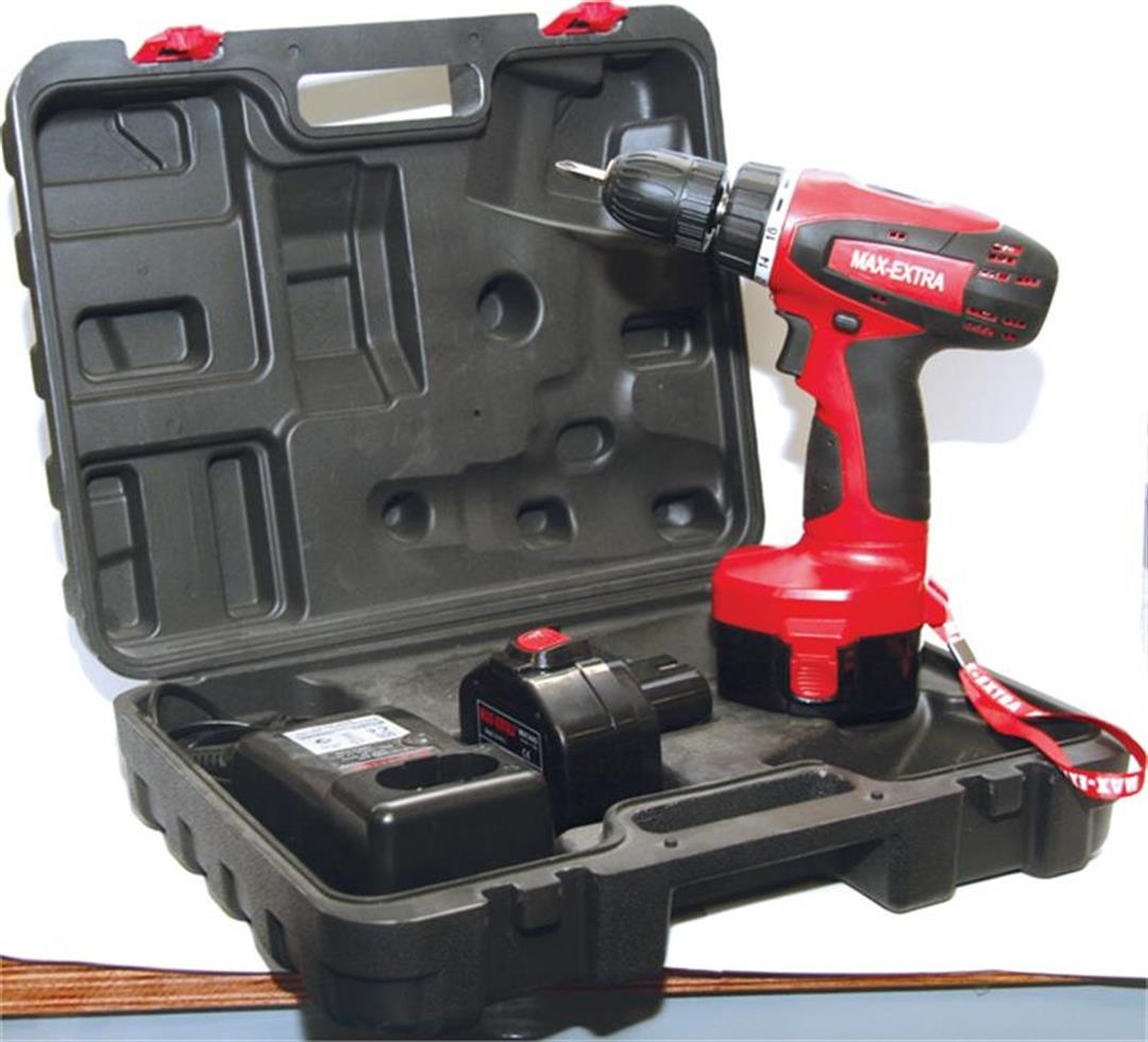 Max-Extra MX1445 Çift Akülü Matkap 14 V