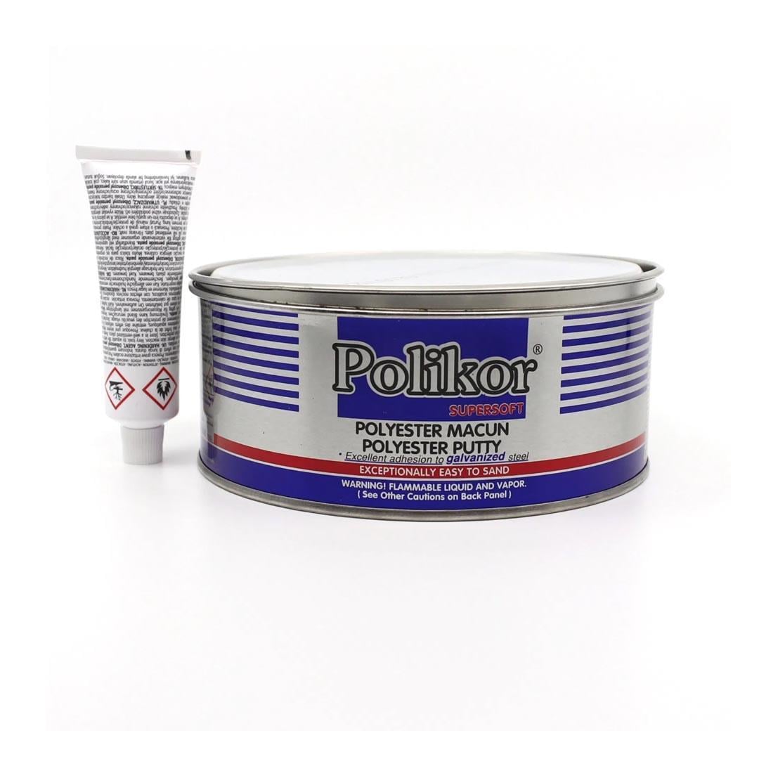 Polikor 008869 Süpersoft Polyester Macun 1/1 Sarı 900 gr