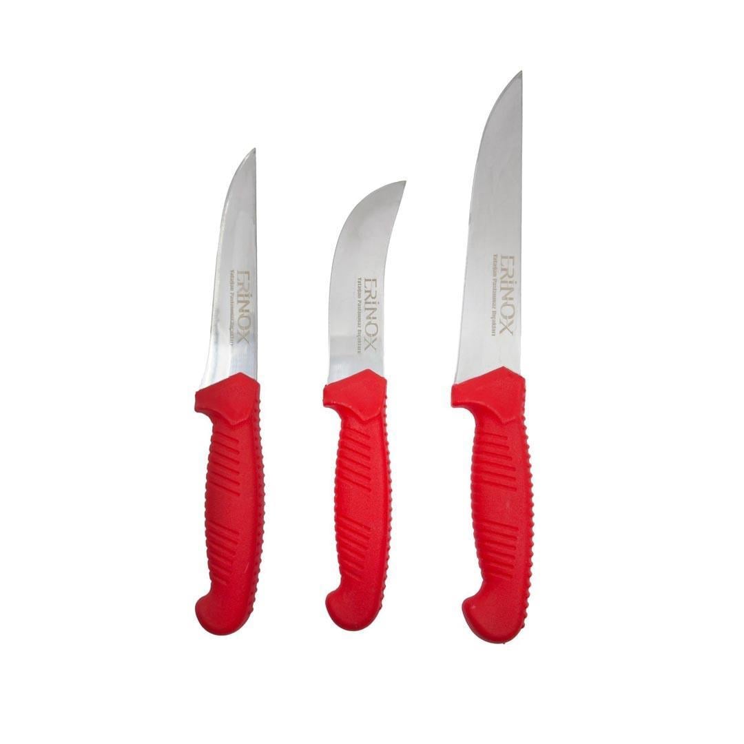 Erinox Kurban Bıçağı Seti 3lü Paket