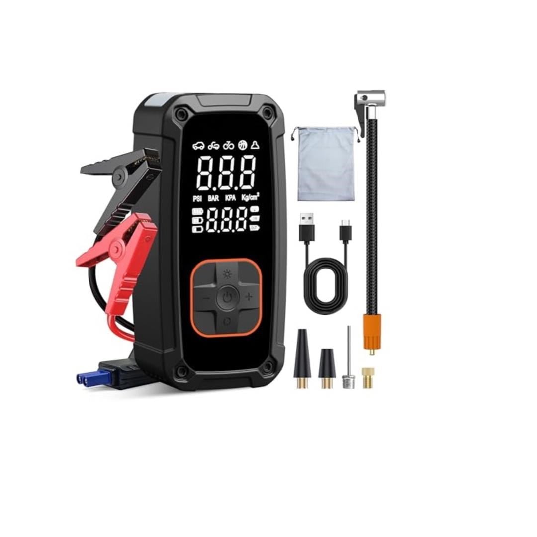 Rico 022-RC4074 Akü Şoklama ve Şarjlı Hava Kompresörü