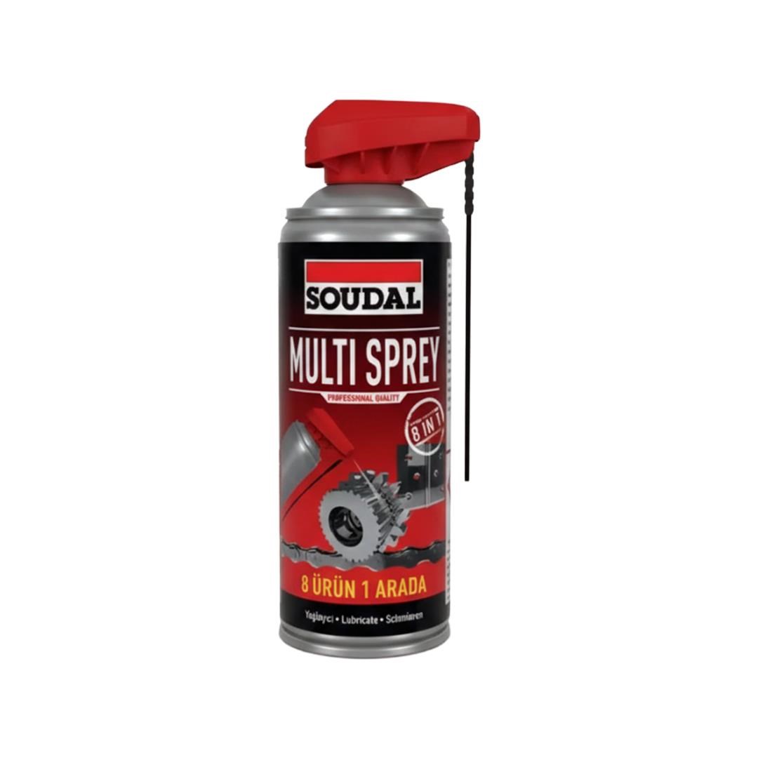 Soudal Kobra Başlıklı Yağlayıcı ve Pas Sökücü Multi Sprey 400 ml. - 24lü Paket