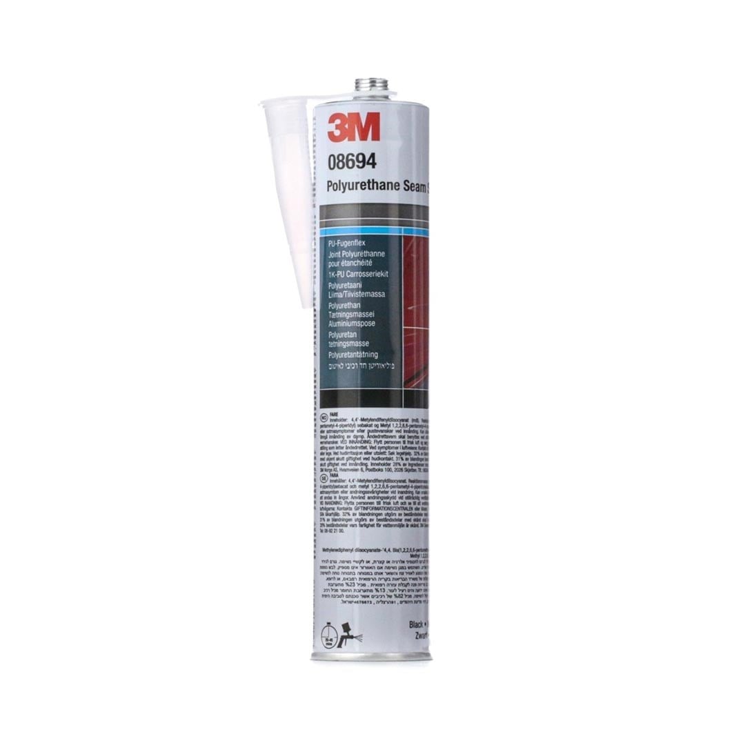 3M 08694 Poliüretan Kartuş Mastik Siyah 310 ml.