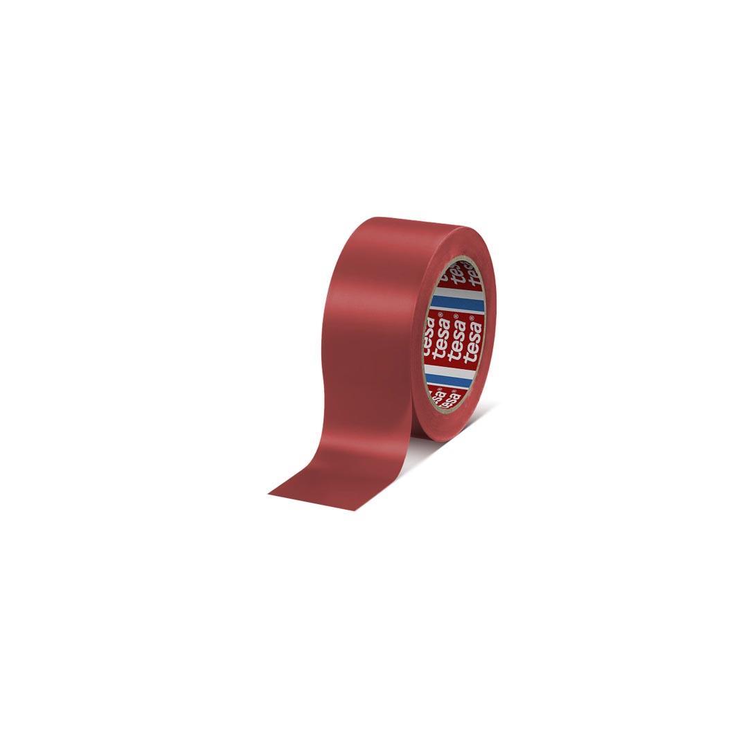 Tesa 60760 Yer İşaretleme Bandı Kırmızı 33 m x 50 mm