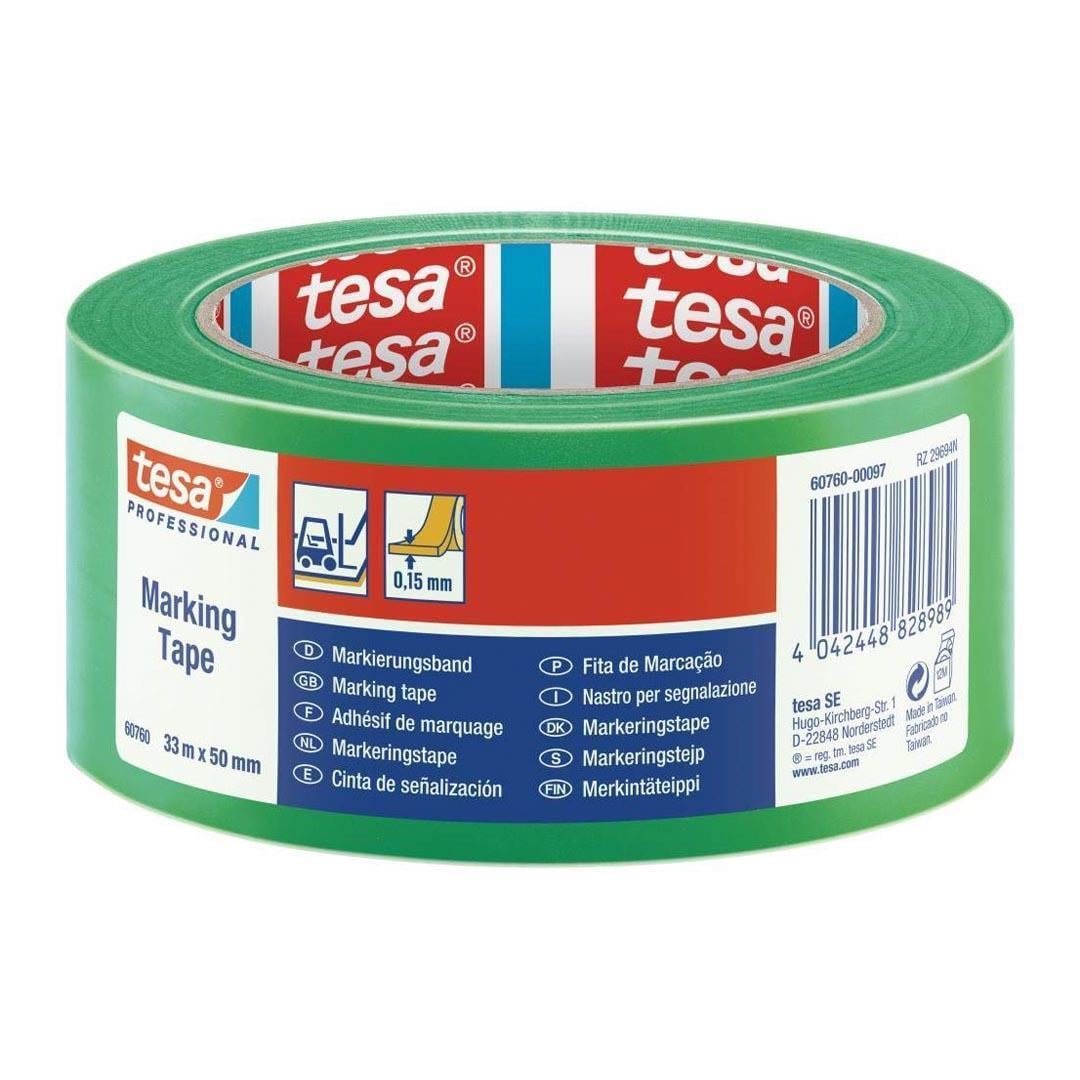 Tesa 60760 Yer İşaretleme Bandı Yeşil 33 m x 50 mm