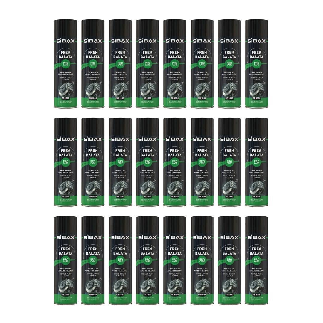 Sibax SB1000 Fren Balata Genel Temizleyici Sprey 500 ml. - 24lü Paket