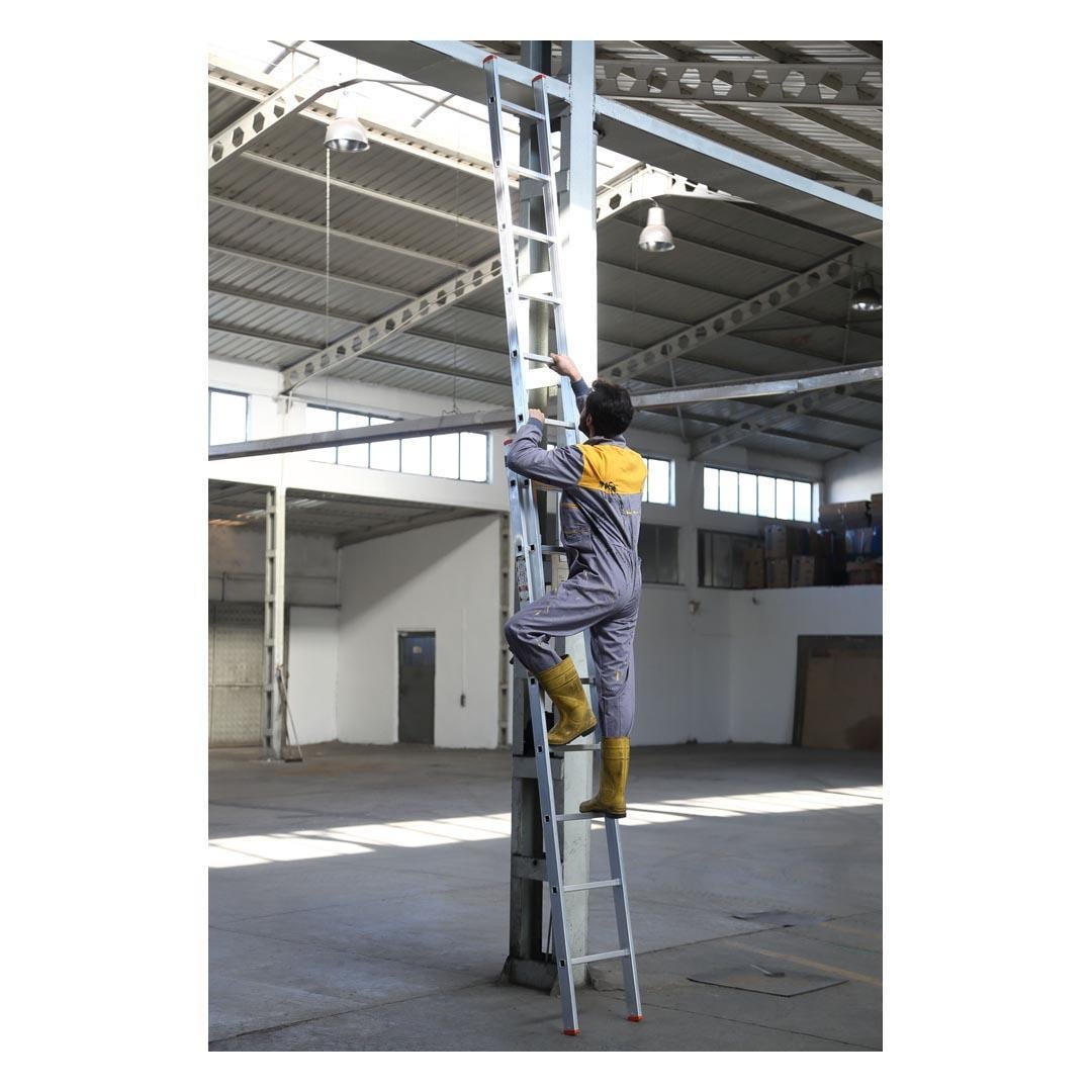 Alüminyum Sürgülü Merdiven 2x2mt = 4metre